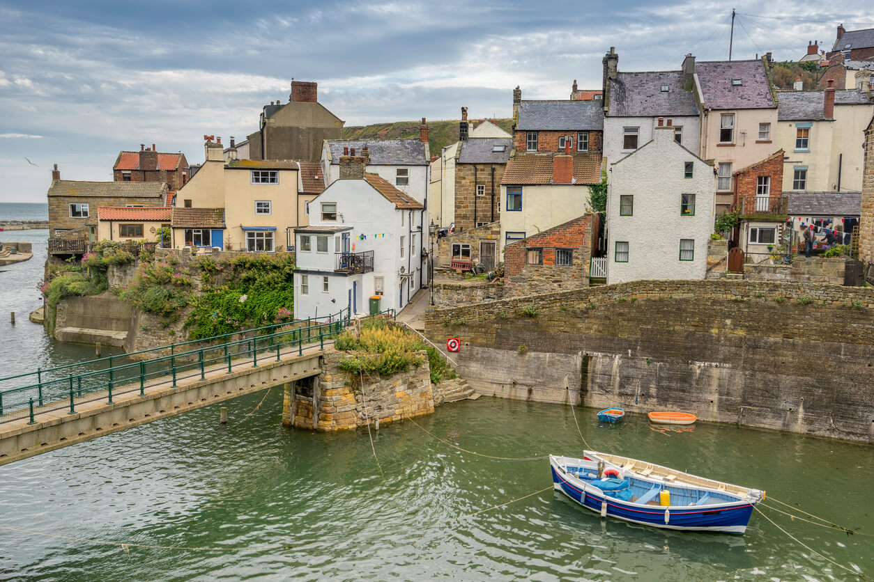 boat photography of a harbour in southern england