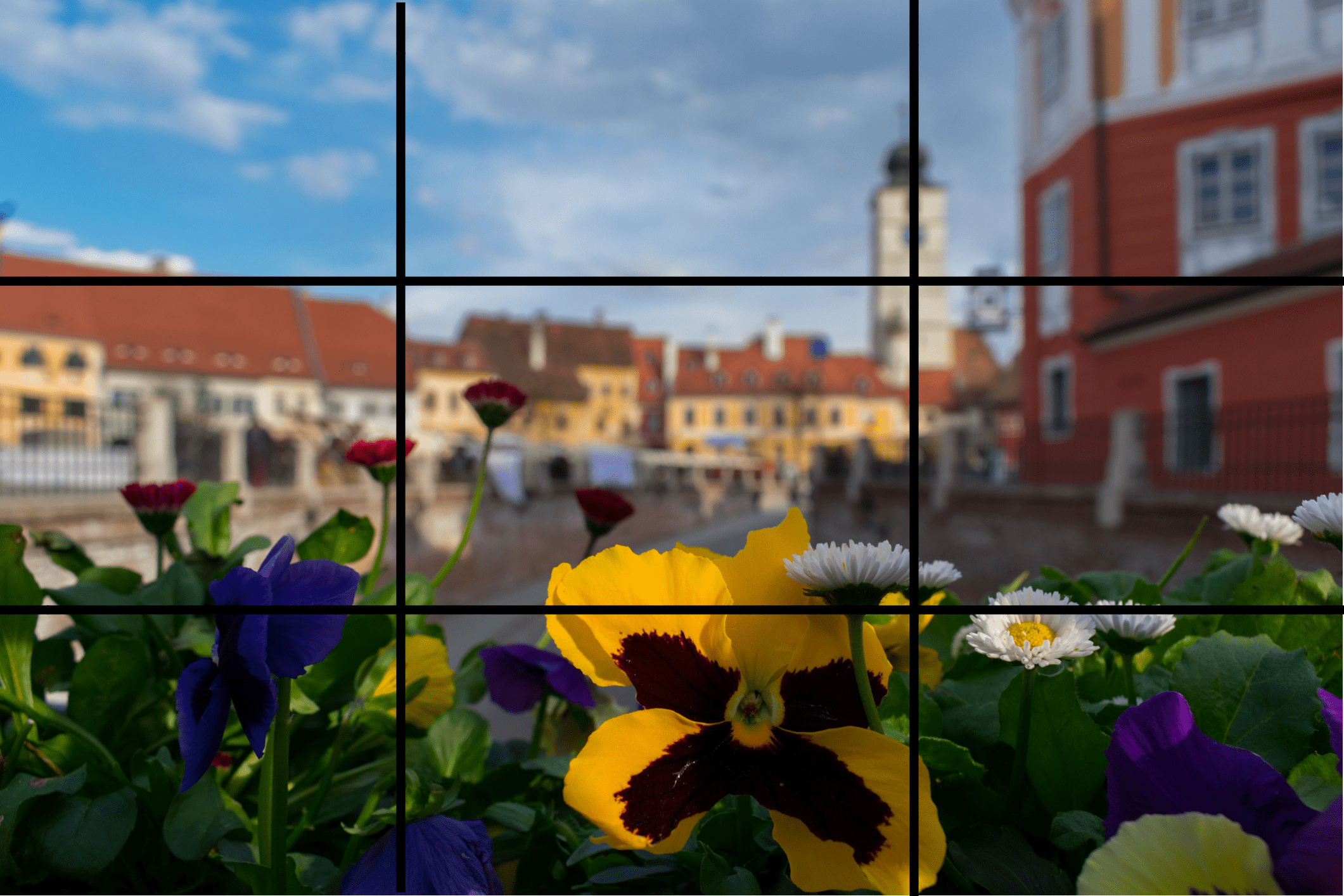 rule of thirds photography composition