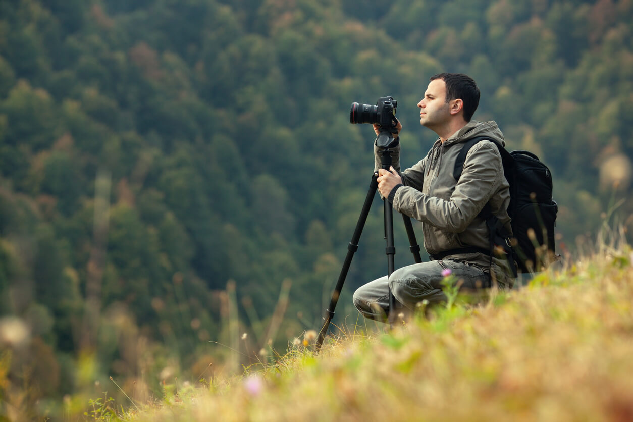 silhouette photography set up