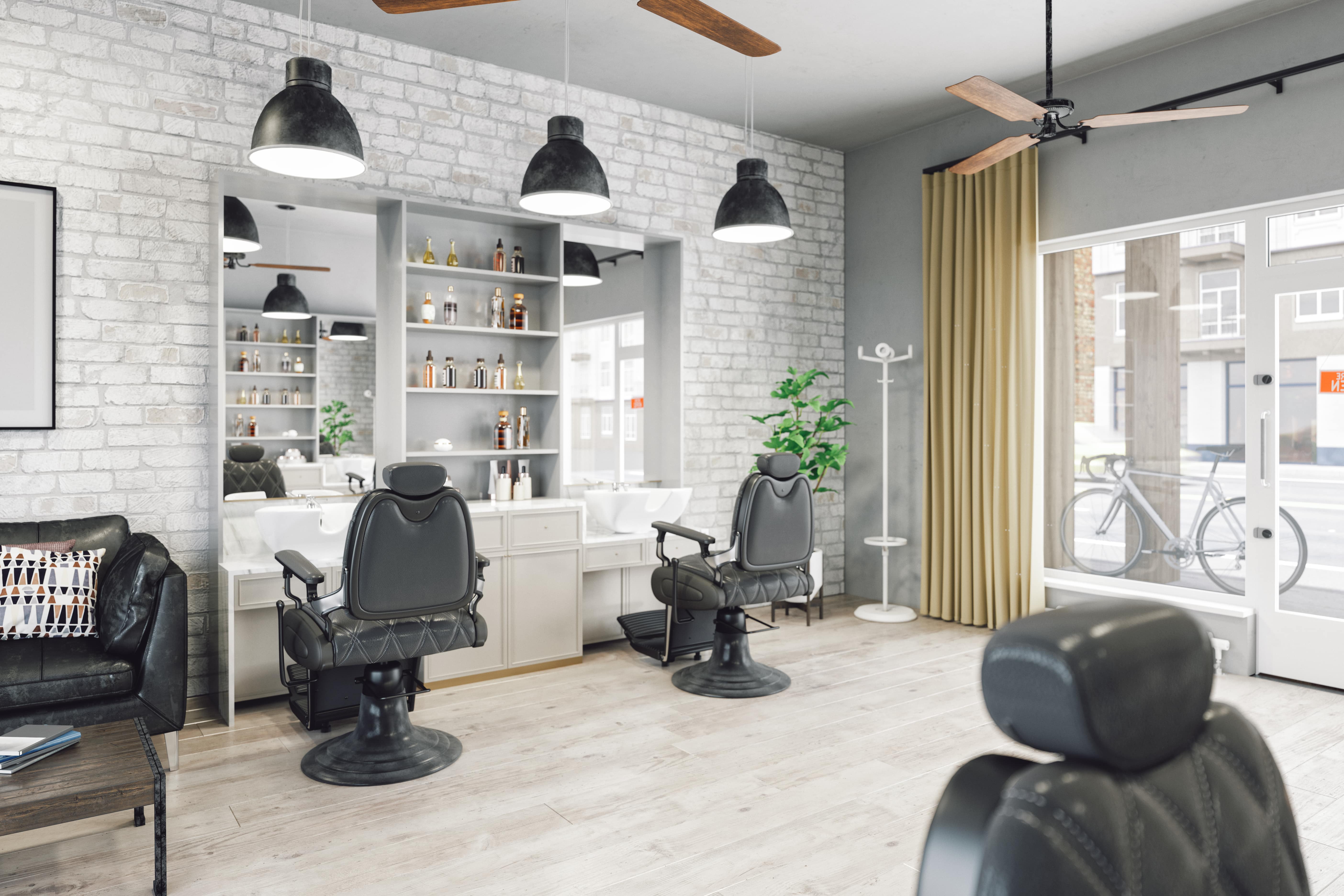 barber shop interior