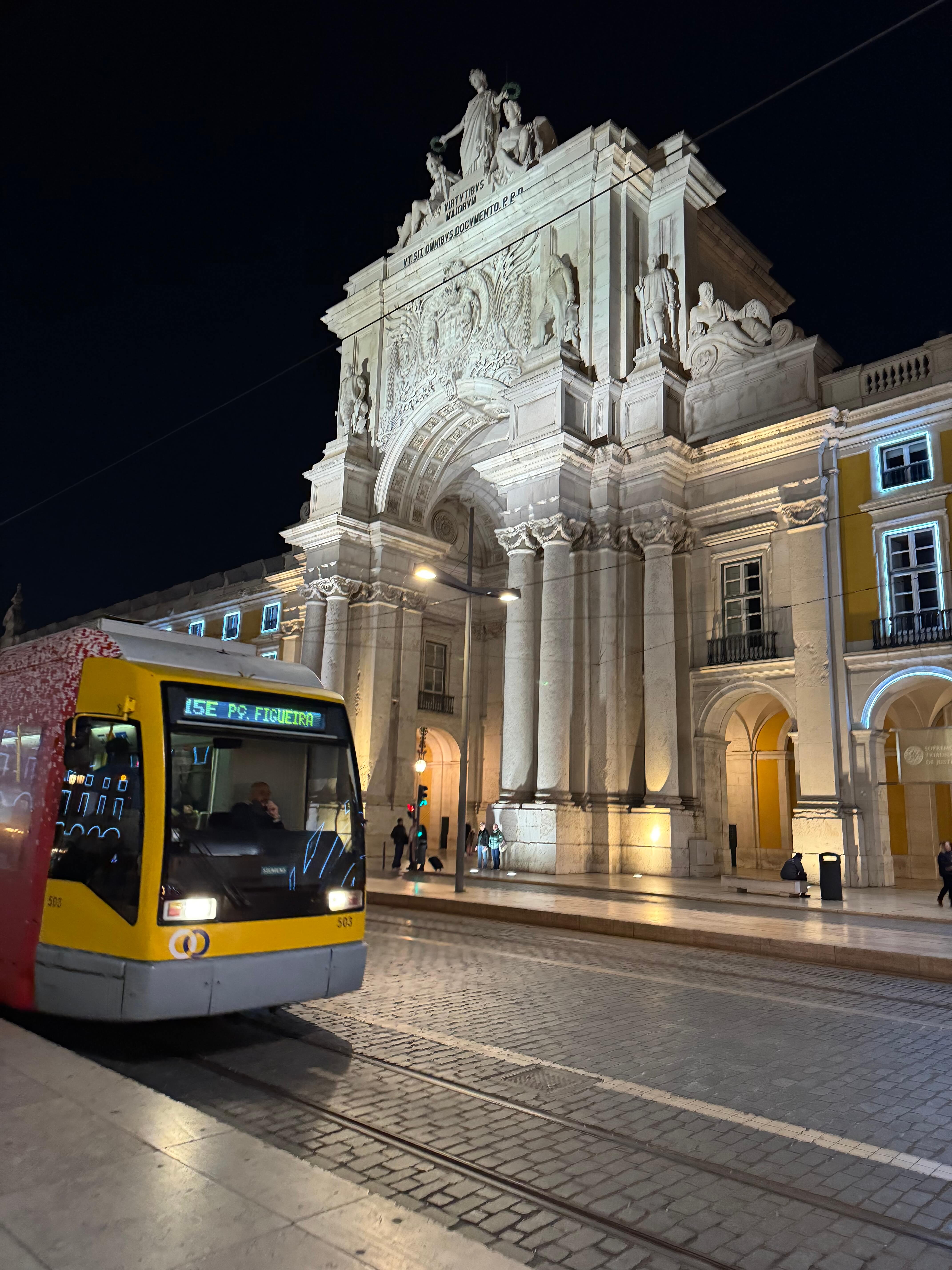 Tram in Lisbon Alfama